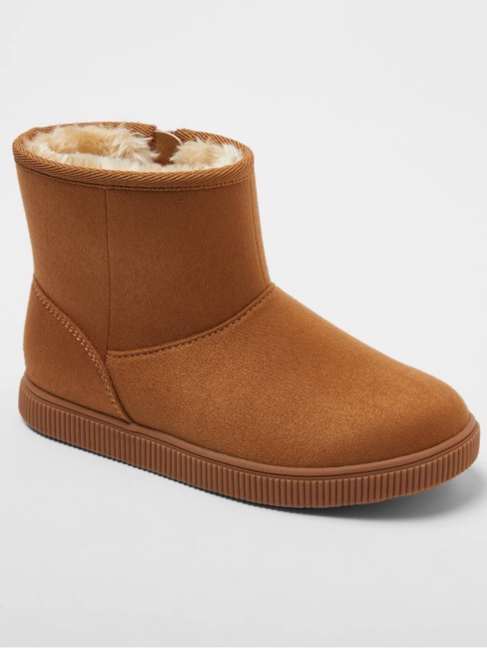 Cat & Jack Toddler Girl Boots - Toddler Arlo Booties - Cognac 12T
